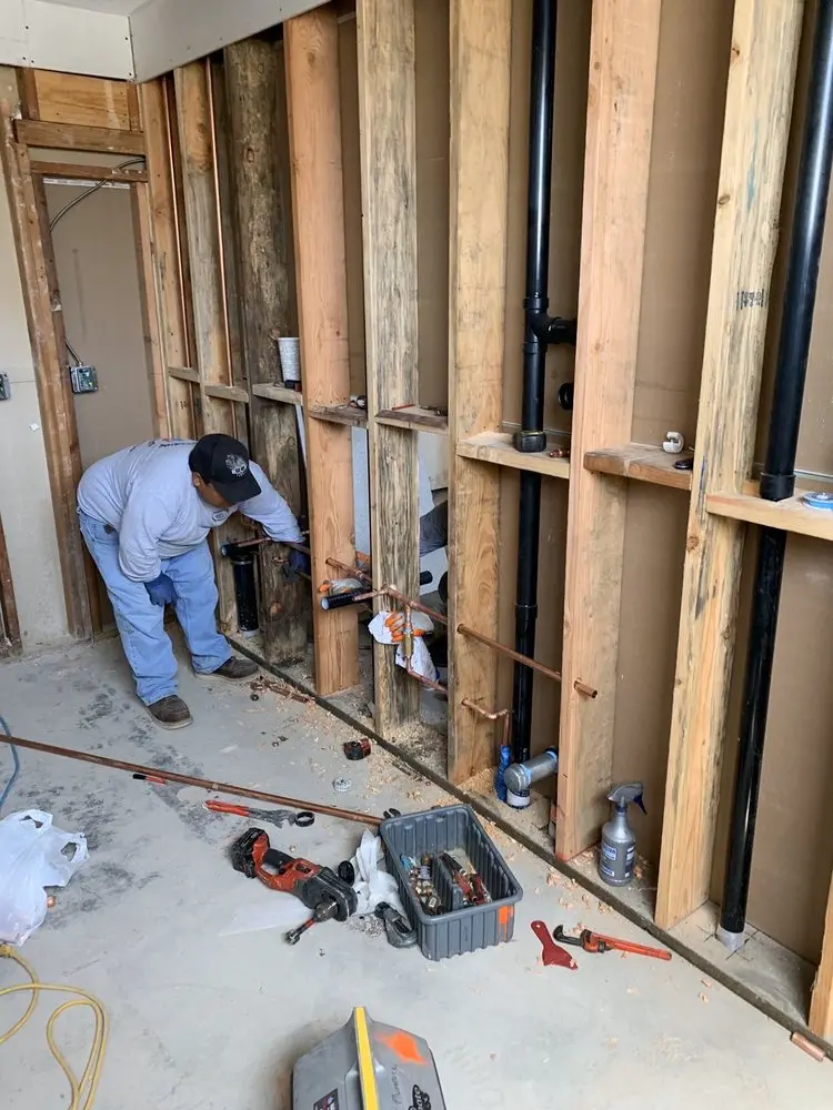 Commercial rough-in plumbing for Trenchless Sewer Repair in Century Oaks West